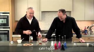 How to make a frappé coffee using an aerolatte milk frother [upl. by Beaufort]