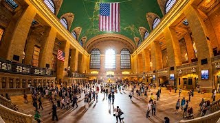 Walking Tour of Grand Central Terminal — New York City 【4K】🇺🇸 [upl. by Alyakem]