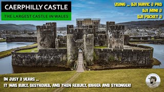 Caerphilly Castle  The Largest in Wales 2nd in Britain [upl. by Oicangi]