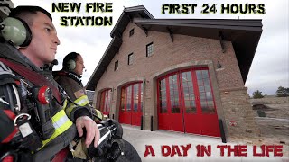 First 24 Hours in a New Fire Station  A Day in the Life [upl. by Ahtiekal]