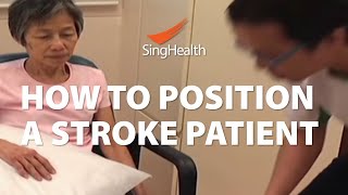 How To Position A Stroke Patient [upl. by Lieberman]