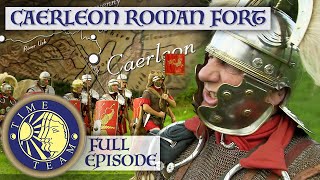 Caerleon Roman Legion Fort In Wales  Time Team [upl. by Anyehs]