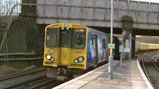 Half an Hour at 216  Birkenhead North Station 1022017  Class 507 508 terminus [upl. by Basia750]