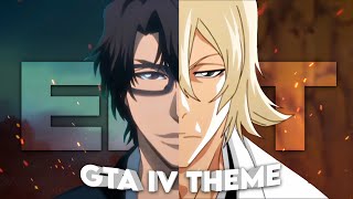 Aizen x Urahara  GTA IV Theme Edit [upl. by Cohleen103]